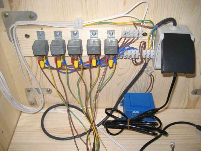 Foto der Elektroinstallation